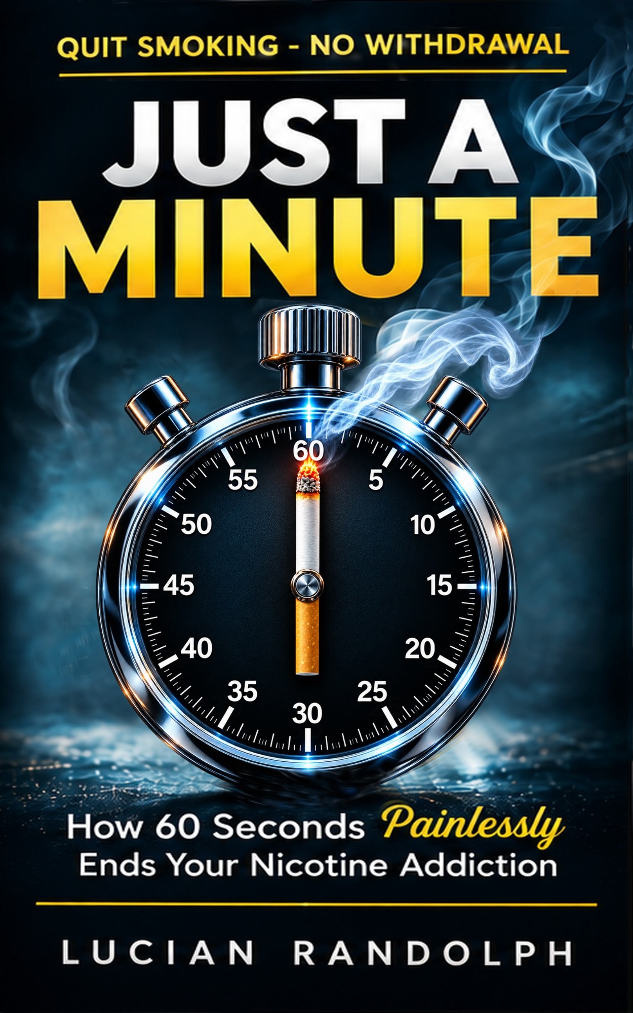 Just a Minute — How 60 Seconds Painlessly Ends Your Nicotine Addiction by Lucian Randolph